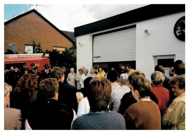 Geräthaus-einweihung 1996